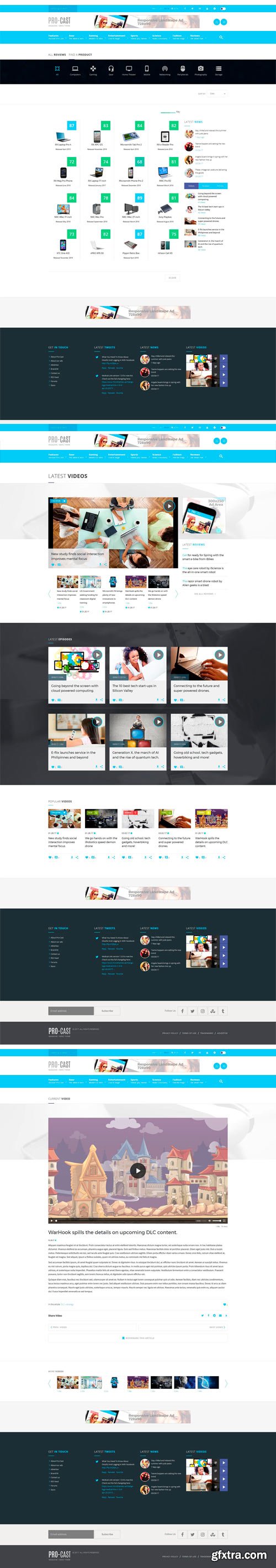 CM - Pro-Cast : Magazine WordPress Theme 1024886