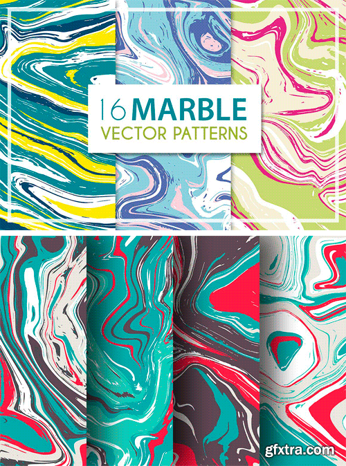 CM - Vector Vivid Marble Patterns 1625595