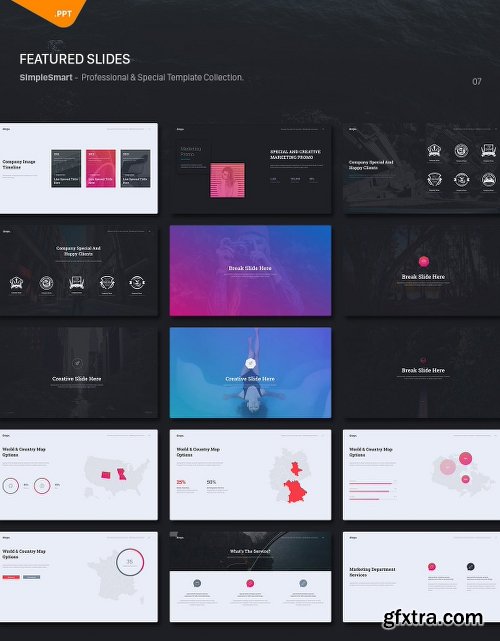 Graphicriver Drops Multipurpose & Creative Powerpoint Template 20031145