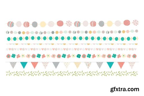 CreativeMarket Shabby Chic Garden Bundle 1683379