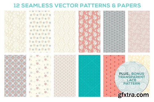 CreativeMarket Shabby Chic Garden Bundle 1683379