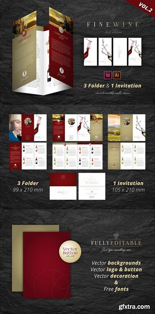 CM - Fine Wine Vol.2 Folder & Invitation 1605548