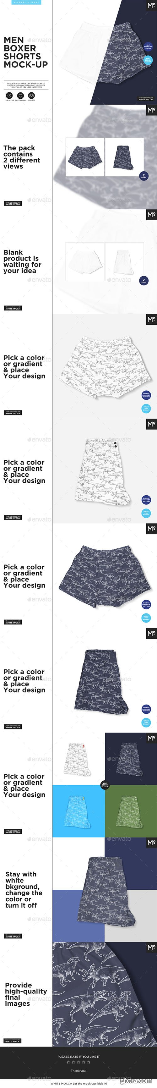 GR - Men Boxer Shorts Mock-up 20287121