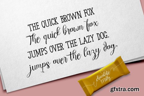 CreativeMarket Chocolate Milky (Script And Slab) 1682701