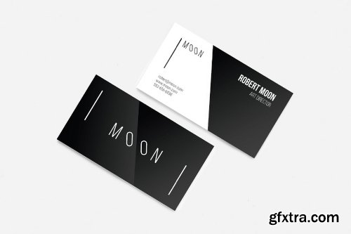 CreativeMarket Moon Business Card Temmplate 1685824