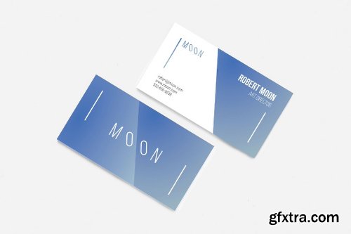 CreativeMarket Moon Business Card Temmplate 1685824