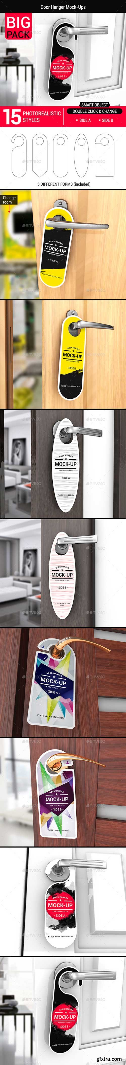 Graphicriver - Door Hanger Mock-Ups 15638650