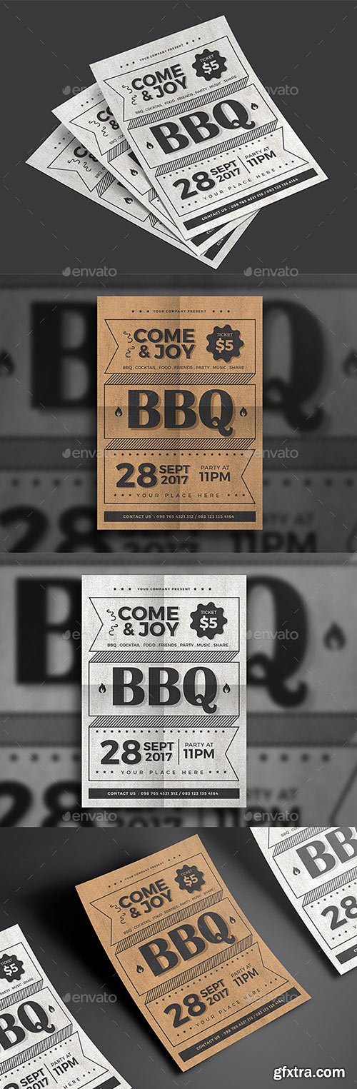 Graphicriver - BBQ Party Flyer 20353556