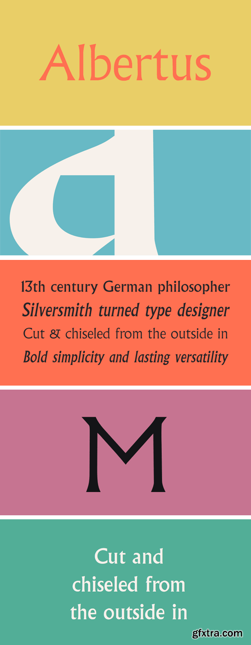 Albertus Font Family