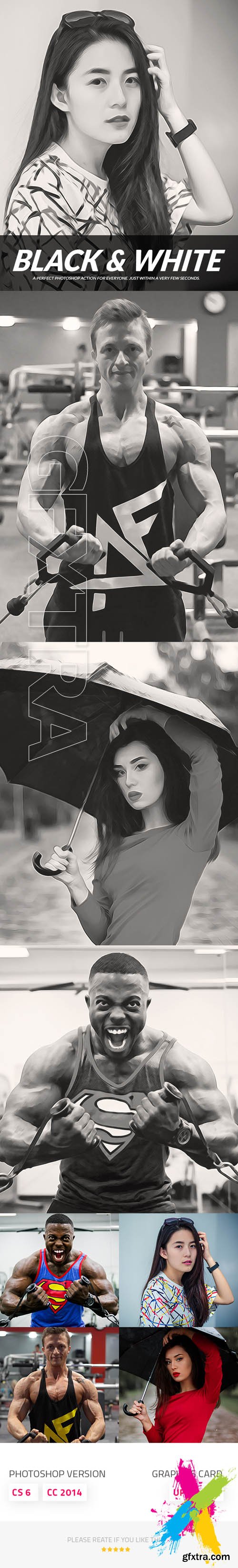 Graphicriver - Black & White Oil Paint 20241445