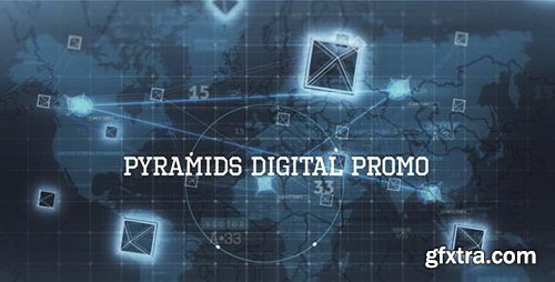 Videohive Digital Pyramid Promo Video 19749435