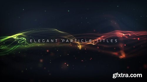 Videohive Elegant Particle Titles 20159683