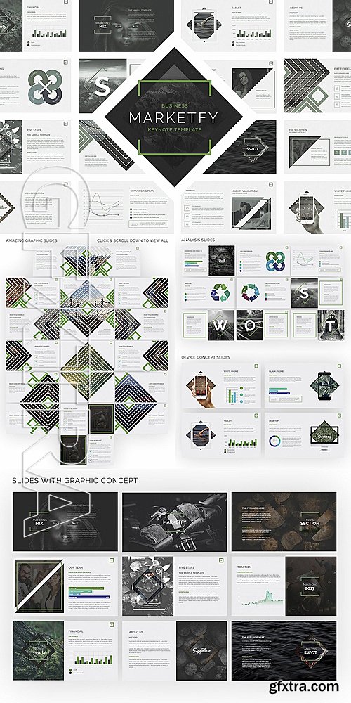 CreativeMarket Marketfy Keynote presentation 1415078