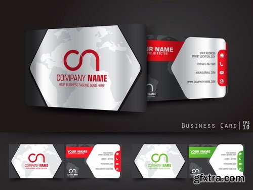 Business card logo backgrade background invitation card flyer 17 EPS