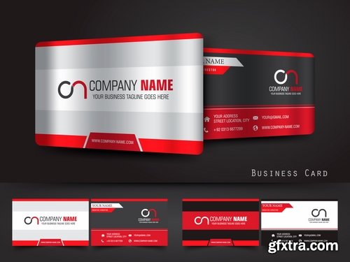 Business card logo backgrade background invitation card flyer 17 EPS