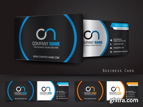 Business card logo backgrade background invitation card flyer 17 EPS