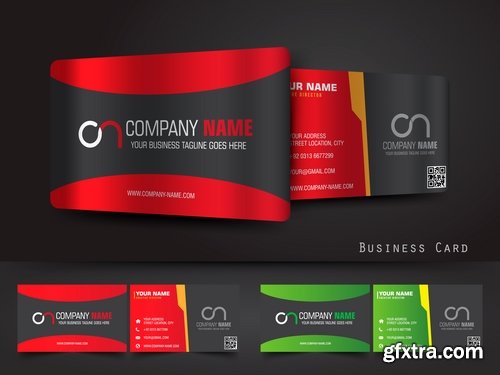 Business card logo backgrade background invitation card flyer 17 EPS