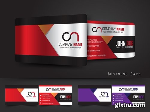 Business card logo backgrade background invitation card flyer 17 EPS