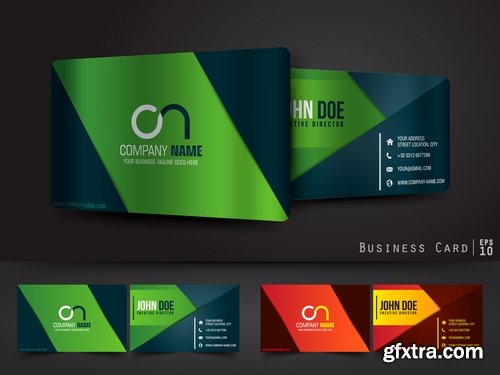 Business card logo backgrade background invitation card flyer 17 EPS