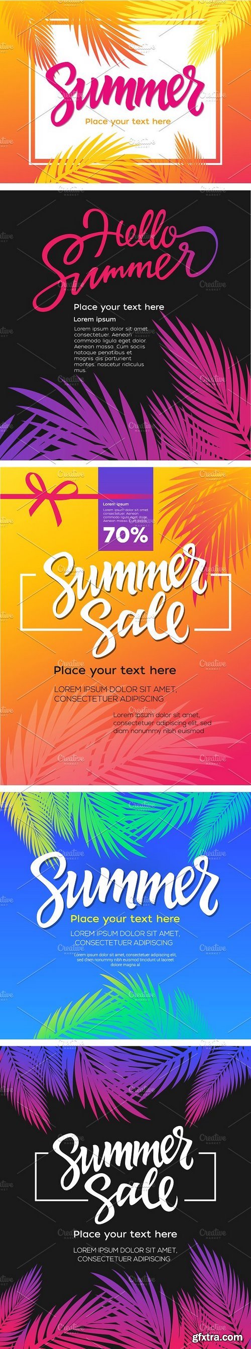 CM - Summer Bundle - 19 Templates 1639148