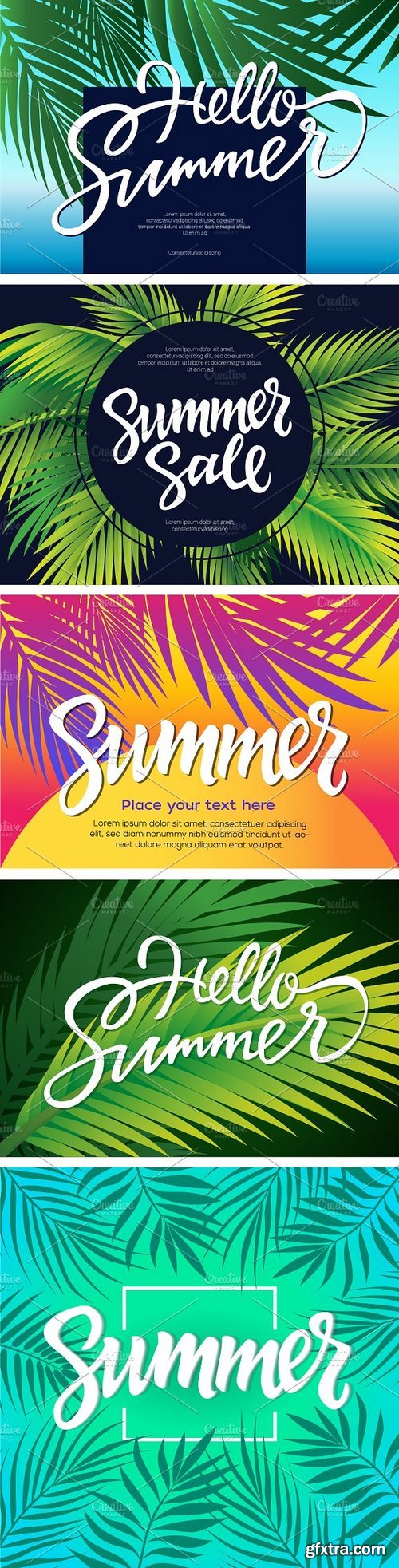 CM - Summer Bundle - 19 Templates 1639148