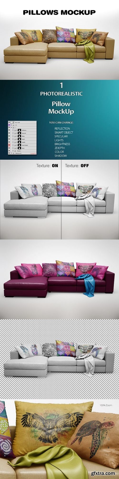 CM - Pillows MockUp 1326642