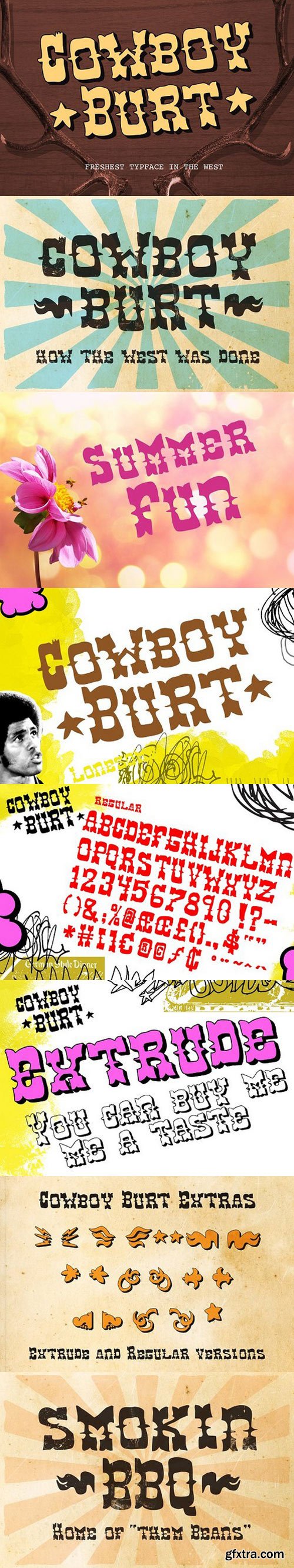 CM - Cowboy Burt Display Font 1614899