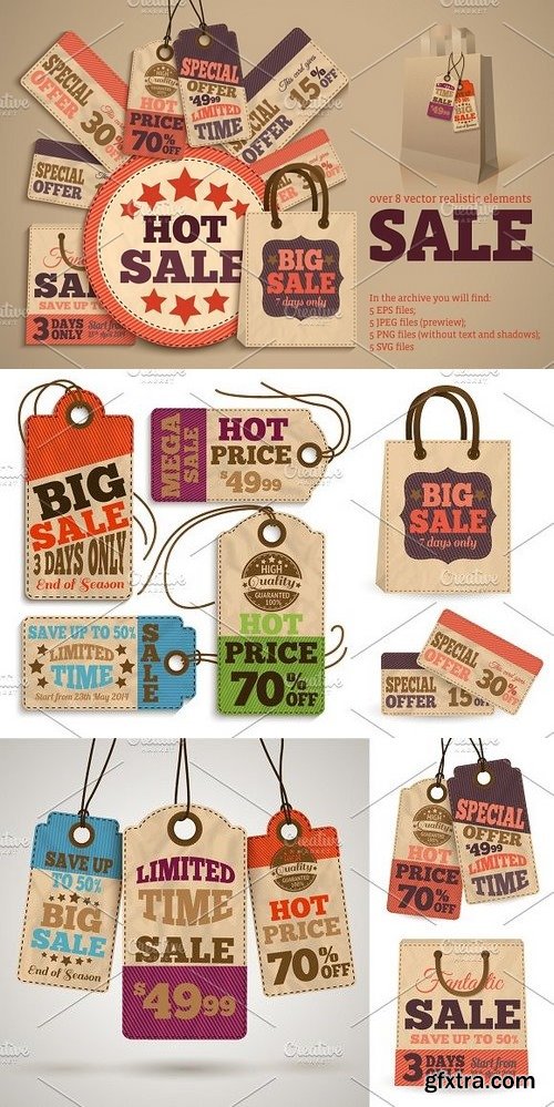 CM - Sale Tags Set 1317358