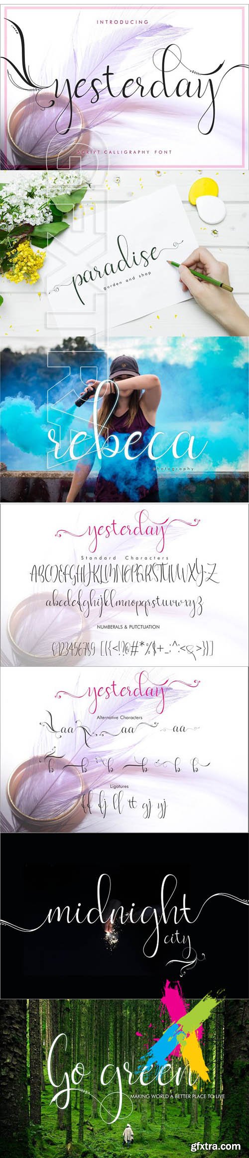 CM - Yesterday Font Script 1671760