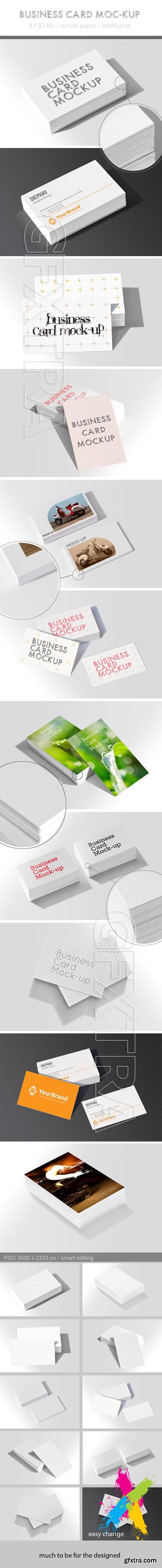 CM - Business Card Mock-Up 1671763