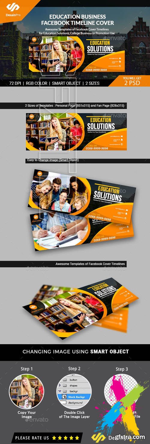 Graphicriver - Education FB Cover Timeline 20251166