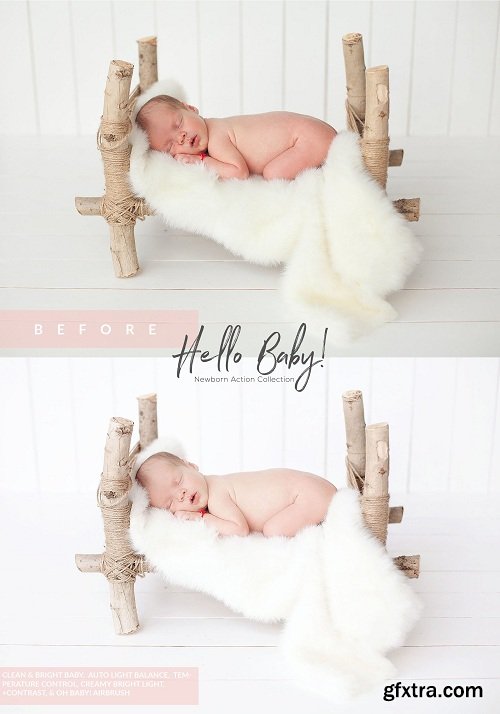 Hello Baby! Collection Photoshop Actions