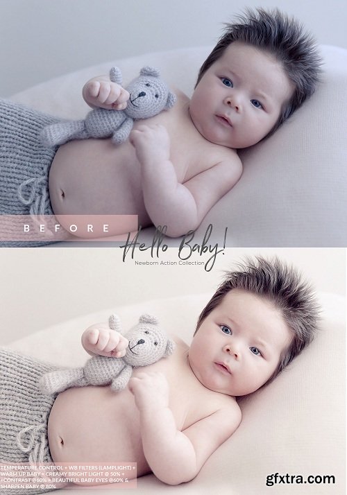 Hello Baby! Collection Photoshop Actions