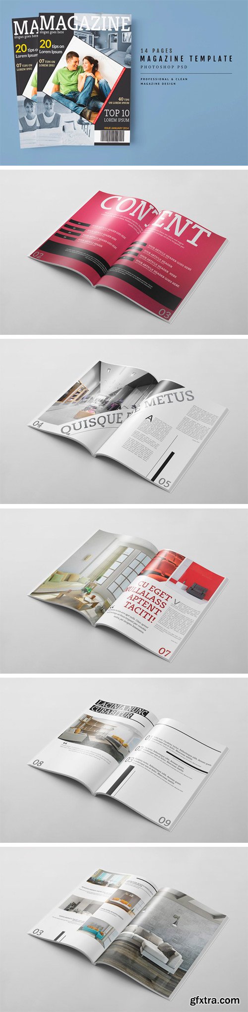 CM - Magazine Template 32 1642831