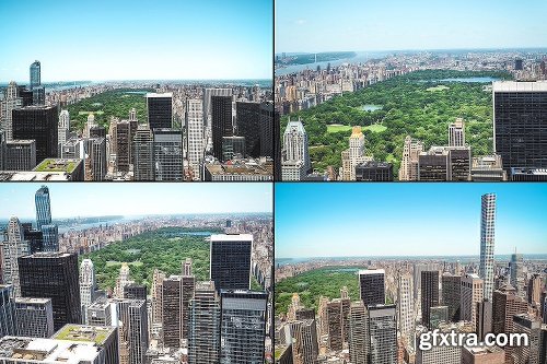 CreativeMarket aerial view Manhattan /39 pics 1292671