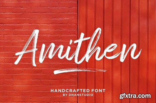 CreativeMarket Amithen Brush Font 1292726