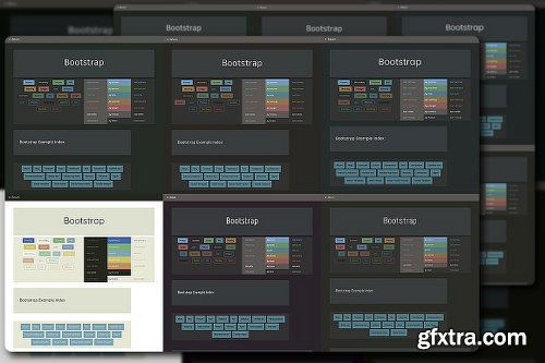 CreativeMarket Bootstrap 4 Mega Bundle 1292790