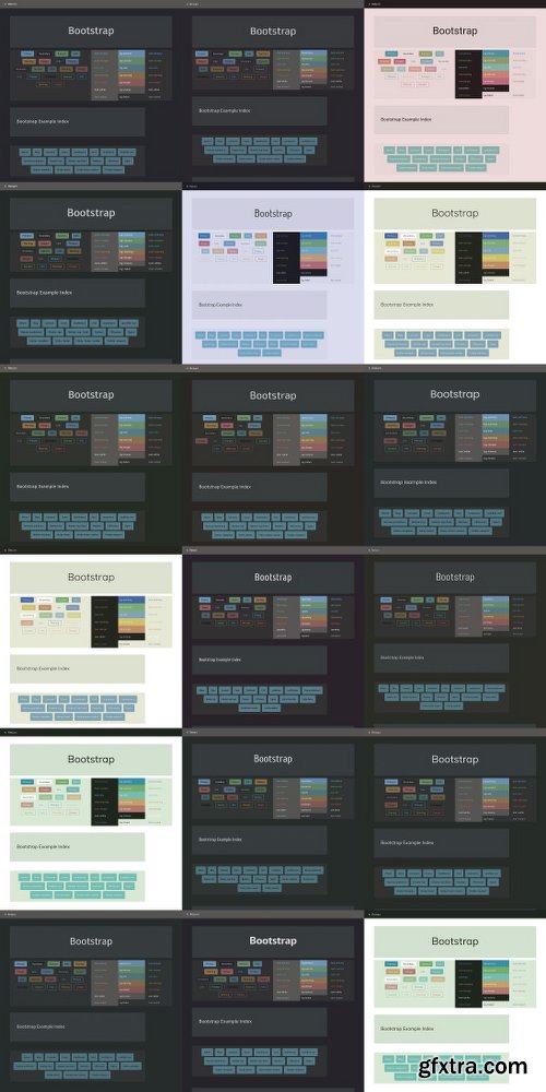 CreativeMarket Bootstrap 4 Mega Bundle 1292790