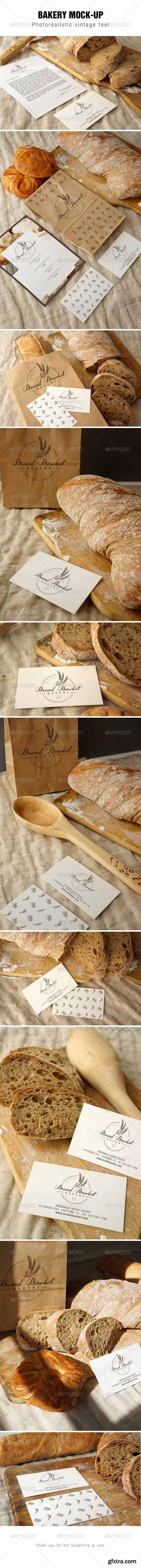 Graphicriver Bakery Branding Mockup 8475026