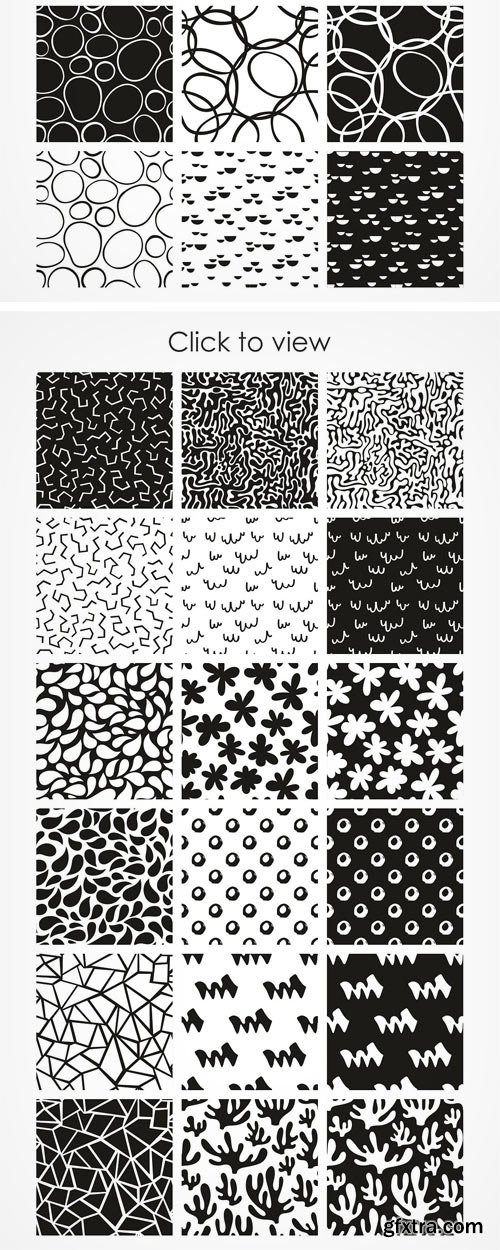 CM - Set of Black and White Patterns 1624430