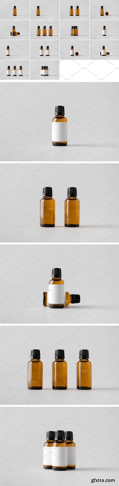 CM - Dropper Bottle Mock-Up Photo Bundle 1604352