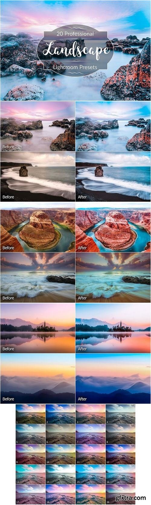 CM - Professional Landscape Lr Presets 1338780