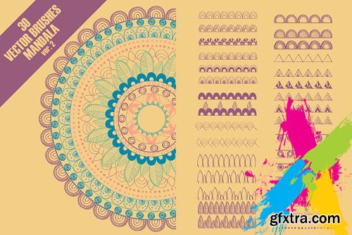 CM - Vector brushes for mandala ver. 2 1651715