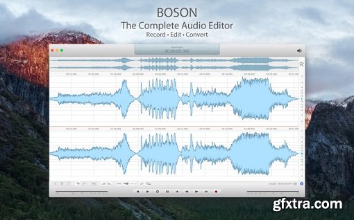 Boson - Audio Recorder and Editor 1.5.1 (Mac OS X)