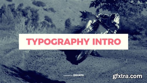 Videohive Typography Intro 19625714