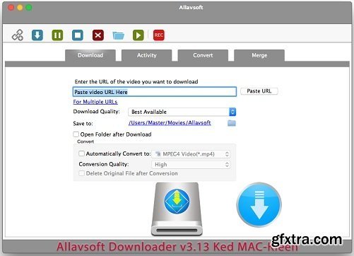 Allavsoft Downloader v3.13 (Mac OS X)