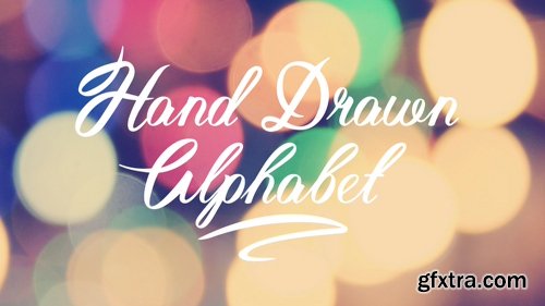 Videohive Hand Drawn Alphabet 19244875