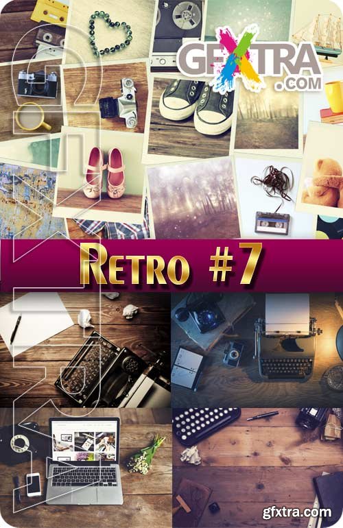 Retro #7- Stock Photo