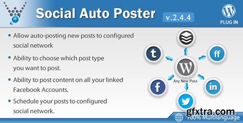 CodeCanyon - Social Auto Poster v2.4.4 - WordPress Plugin - 5754169
