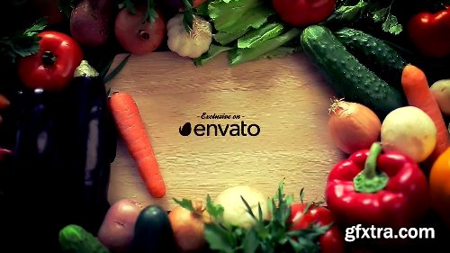 Videohive Vegetables Titles 7502130